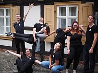 Händels Harlekine in der aktuellen Besetzung