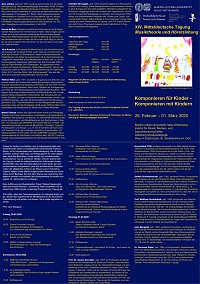 Flyer - Mitteldeutsche Tagung Musiktheorie und Hörerziehung