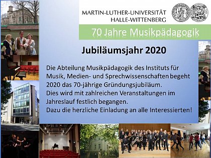 Institutsjubiläum - 70 Jahre