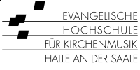 Logo Evangelische Hochschule f�r Kirchenmusik Halle