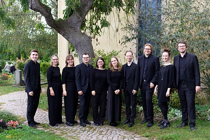 Vokalimprovisations-Ensemble �Nachhall�
Foto: Benjamin Friedrich Schmerer