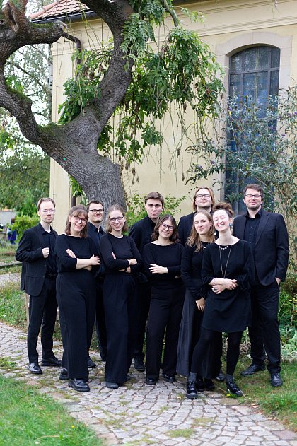 Vokalimprovisations-Ensemble �Nachhall�
Foto: Benjamin Friedrich Schmerer